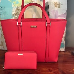 Kate Spade purse with matching wallet